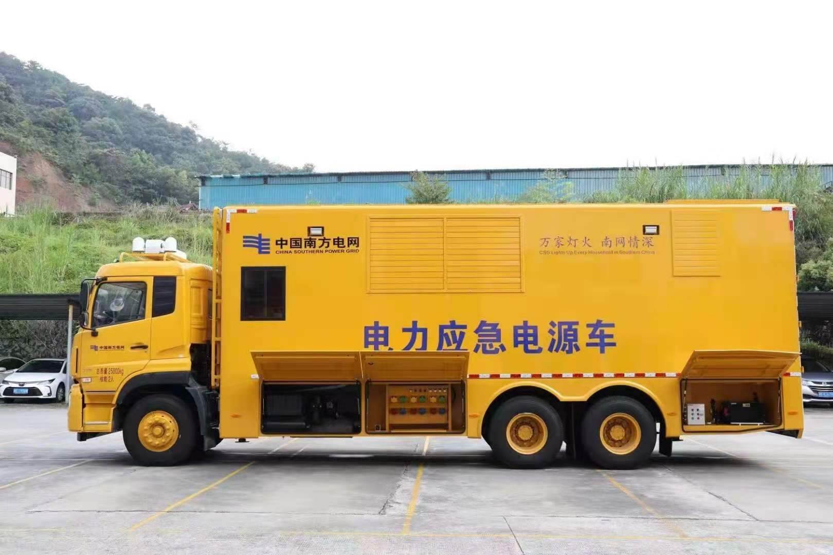 爱民安康大型柴油发电机发电车UPS电源出租租赁